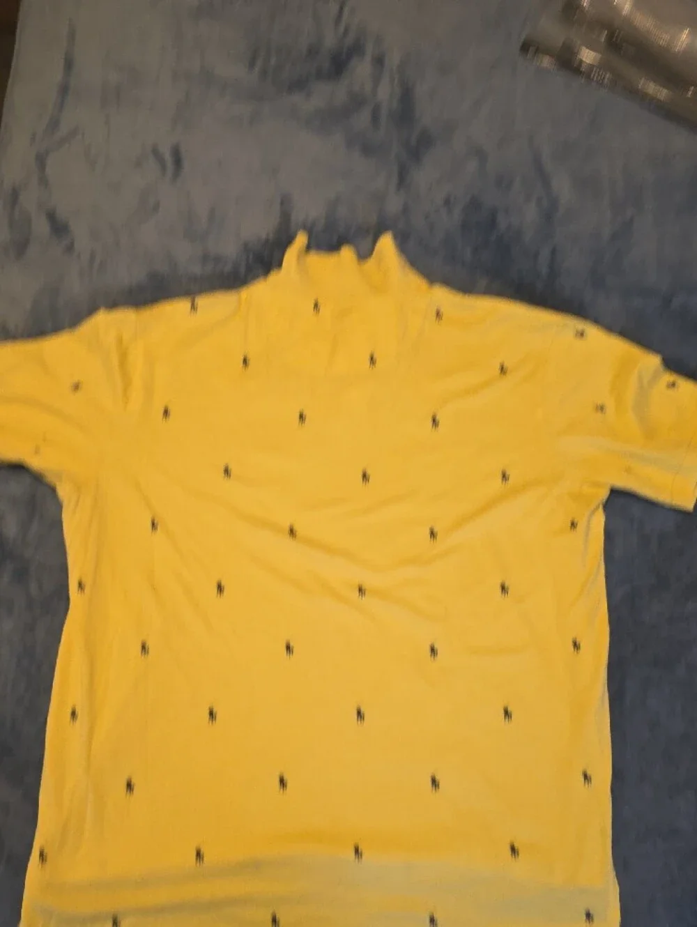 Polo by Ralph Lauren Yellow Polo with Navy Pony Embroidery